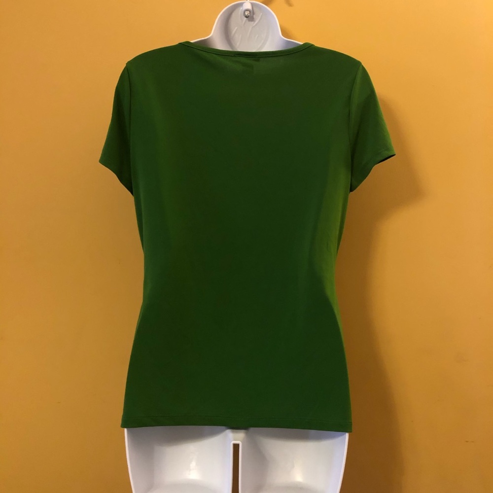 East 5th Ladies Green Top B13 - Picture 2 of 6